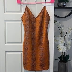 Snake Print Dress